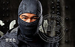 [警黑色-蟒蛇迷彩]-台灣總代理 酋長 頭套面罩、偽裝頭罩，防恐特警忍者、防空汙防風防砂、透氣舒適~KUI947