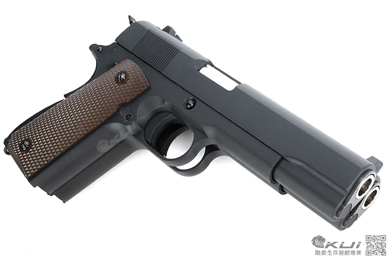 特價!限量優惠!WE 雙管 M1911 .45 軍版 瓦斯手槍,Double Barrel Pistol