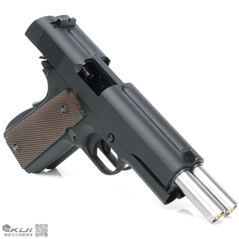 特價!限量優惠!WE 雙管 M1911 .45 軍版 瓦斯手槍,Double Barrel Pistol
