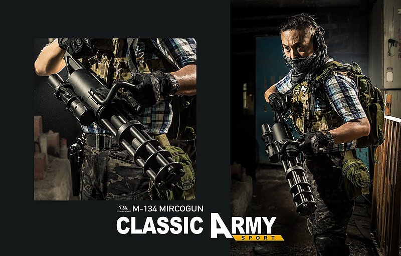 Classic Army CA M-132 Microgun Sport 運動版小火神,火神砲,火神炮