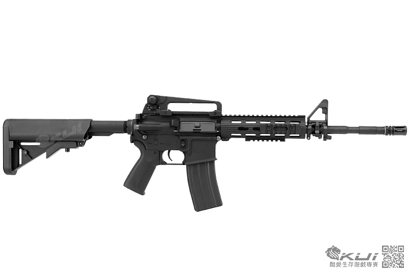優惠組合版~2017新款 KWA/KSC VM4-M.R.S. AEG 全金屬電動槍,電槍(無彈斷電設計)