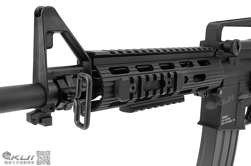 優惠組合版~2017新款 KWA/KSC VM4-M.R.S. AEG 全金屬電動槍,電槍(無彈斷電設計)