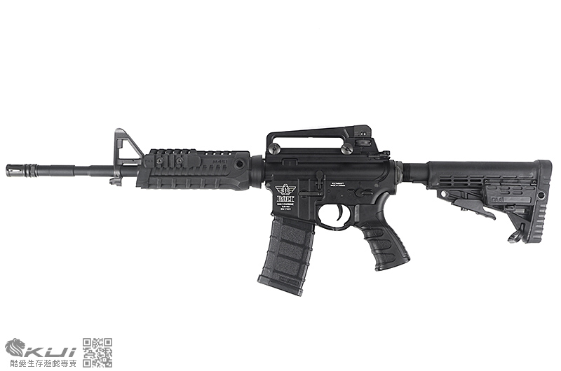 買就送技嘉360度運動攝影機 14.5吋 CAA特仕版 BOLT EBB 金屬M4A1 後座力電動槍