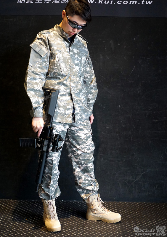 特價!美軍三代ACU迷彩套服BDU特戰版 (M號上衣+褲子) 迷彩服 戰鬥服