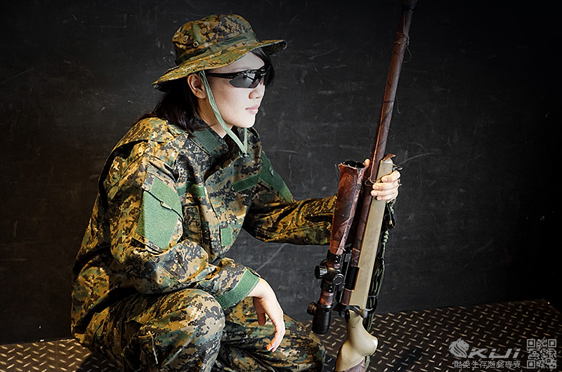 美軍三代特戰版 BDU 數位叢林迷彩套服 (L號上衣+褲子) 迷彩服 戰鬥服
