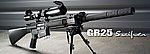 點一下即可放大預覽 -- 滅音管版~怪怪 G&G GR25 Sniper SR25 金屬電動槍，電槍