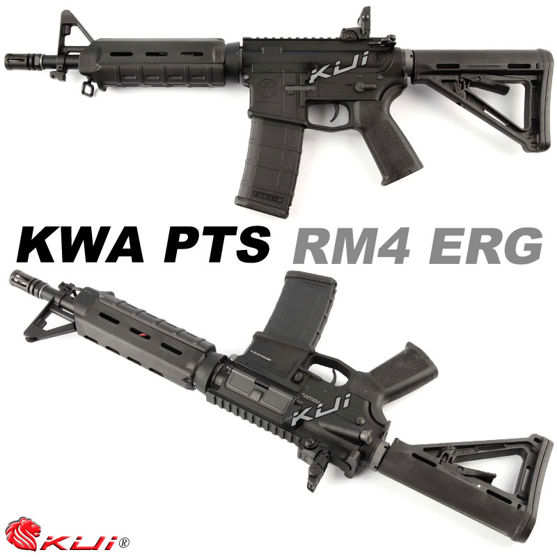 即將絕版!KWA MAGPUL PTS RM4 ERG CQB 電動槍,電槍(無彈斷電設計,有後座力)