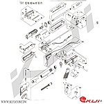 點一下即可放大預覽 -- 利盈 國軍 T91 電動槍 爆炸圖