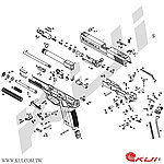 點一下即可放大預覽 -- KSC H&K MK23 USSOCOM 瓦斯槍 爆炸圖