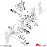 點一下即可放大預覽 -- KWA M4A1 全金屬電動槍 爆炸圖