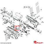 點一下即可放大預覽 -- KSC／KWA M4系列 二代BOX 單連發控制桿（零件#64、#78、#120）