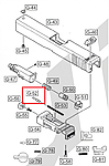 點一下即可放大預覽 -- WE Glock系列 飛機簧頂桿（零件#G-52）G17、G18、G19、G23、G34、G35
