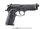 點一下即可放大預覽 -- [黑色]-WE M92 單連發新版 全金屬瓦斯槍，GBB手槍，BB槍，短槍（滑套會動、無彈後定、後座力）WE-M011