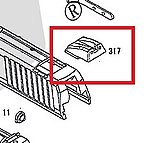 點一下即可放大預覽 -- KWA／KSC HK.45 準心照門組（零件編號#317）