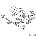 點一下即可放大預覽 -- WE G17／G18C GBB下壓彈簧片（零件#G-37）（#127）通用新版克拉克、MOS系列