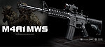 點一下即可放大預覽 -- 現貨！日本原裝進口 MARUI 馬牌 M4A1 MWS 瓦斯槍 GBB步槍 美軍卡賓長槍