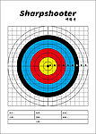 50張 A4 集彈靶專用靶紙A（進化版 A4兩用集彈靶 可用）