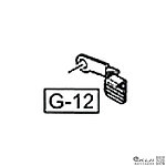 點一下即可放大預覽 -- WE G17／G18系列通用 滑套釋放鈕 標準型滑套後定卡榫（零件編號#G-12）G19／G23／G26／G27／G34／G35