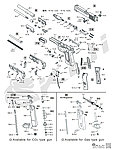 點一下即可放大預覽 -- HFC P226 L版 全金屬瓦斯槍 爆炸圖(HG-170)