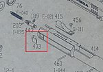 點一下即可放大預覽 -- KWA/KSC Mega Arms MKM AR10 .308 槍機檔片 (零件編號#403)