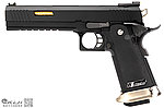 點一下即可放大預覽 -- 黑滑套~WE 原力系列HI-CAPA 6吋龍(金外管) 全金屬瓦斯槍