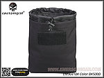 [黑色]-EmersonGear 愛默生 摺疊彈匣回收袋，雜物袋，彈匣袋（GOGORO 置物袋 可放冰霸杯 工具 手機）EM9041