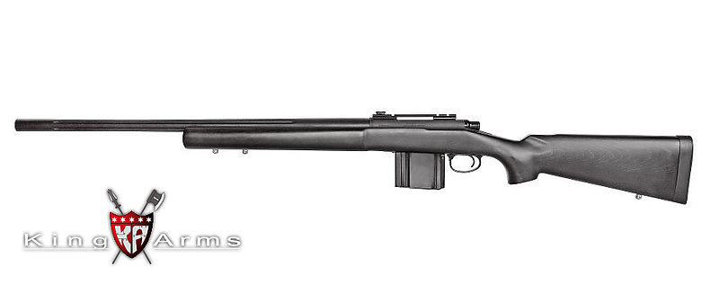 King Arms M700 Police Rifle 警用狙擊槍 瓦斯狙擊槍 (KA-AG-180-BK)