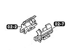 點一下即可放大預覽 -- VFC PPQ M2 HOP座 (零件編號#02-2、#02-7) (VGC4HOP010、VGC4HOP020)