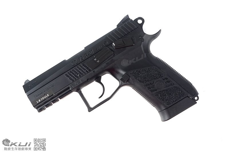 特價!ASG CZ75 P-07 Duty CO2 6mm 手槍,BB槍(滑套不可動)