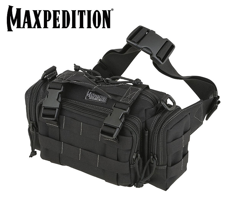 MAXPEDITION 黑色 Proteus 變形者機能側背腰包 工具包 斜背包 郵差包 急救包