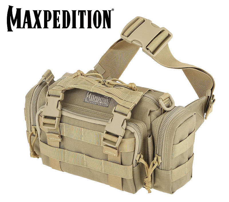 MAXPEDITION TAN 狼棕色 Proteus 變形者機能側背腰包 工具包 斜背包 郵差包 急救包