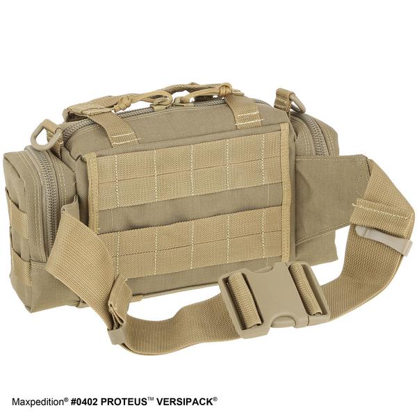 MAXPEDITION TAN 狼棕色 Proteus 變形者機能側背腰包 工具包 斜背包 郵差包 急救包