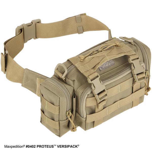 MAXPEDITION TAN 狼棕色 Proteus 變形者機能側背腰包 工具包 斜背包 郵差包 急救包
