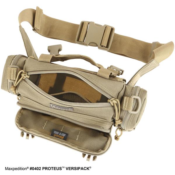 MAXPEDITION TAN 狼棕色 Proteus 變形者機能側背腰包 工具包 斜背包 郵差包 急救包