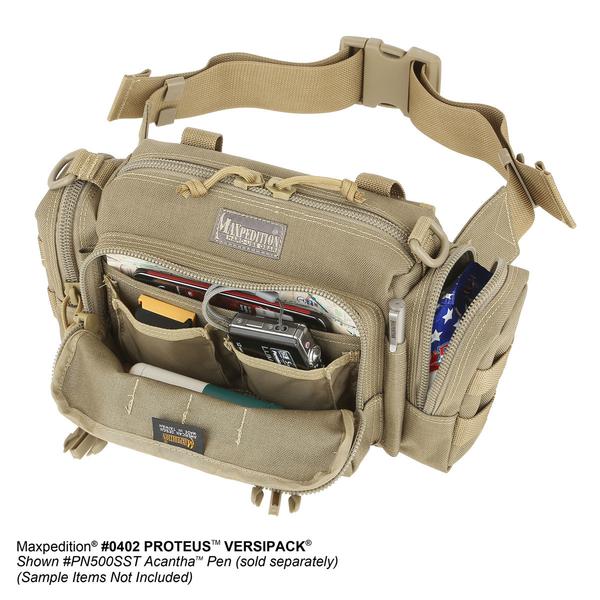MAXPEDITION TAN 狼棕色 Proteus 變形者機能側背腰包 工具包 斜背包 郵差包 急救包