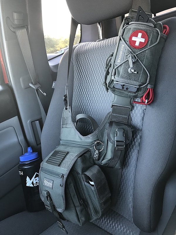 MAXPEDITION 黑色 Fatboy (小)多功能側背鞍袋包 工具包 斜背包 郵差包 急救包