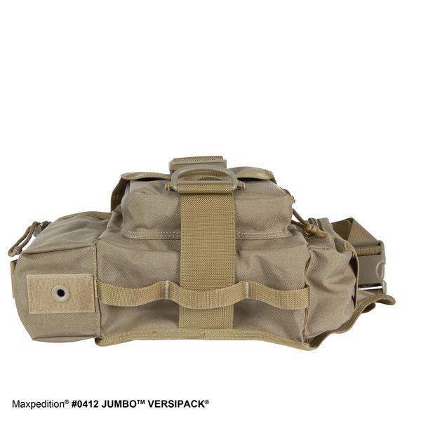 MAXPEDITION TAN 狼棕色 Jumbo (大)多功能側背鞍袋包 工具包 斜背包 郵差包 急救包