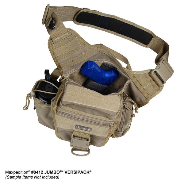 MAXPEDITION TAN 狼棕色 Jumbo (大)多功能側背鞍袋包 工具包 斜背包 郵差包 急救包