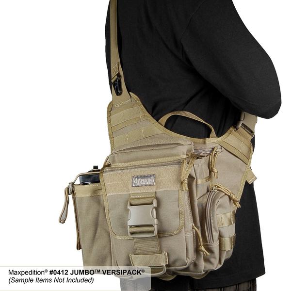 MAXPEDITION TAN 狼棕色 Jumbo (大)多功能側背鞍袋包 工具包 斜背包 郵差包 急救包