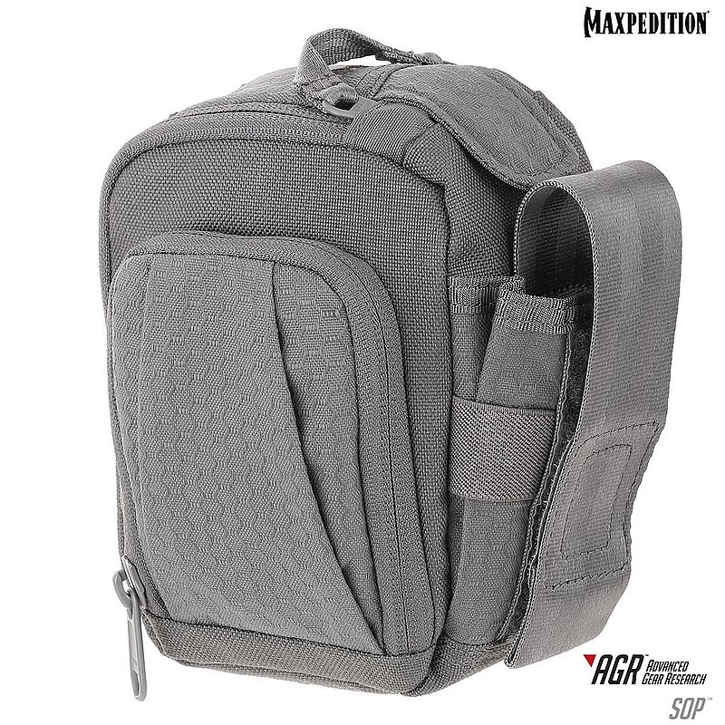 MAXPEDITION AGR進化者 SOP 灰色 側開收納包 腰包 工具包 模組包 郵差包 急救包 雜物包