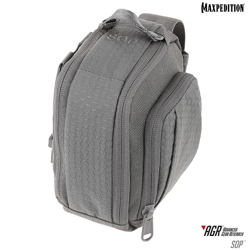 MAXPEDITION AGR進化者 SOP 灰色 側開收納包 腰包 工具包 模組包 郵差包 急救包 雜物包