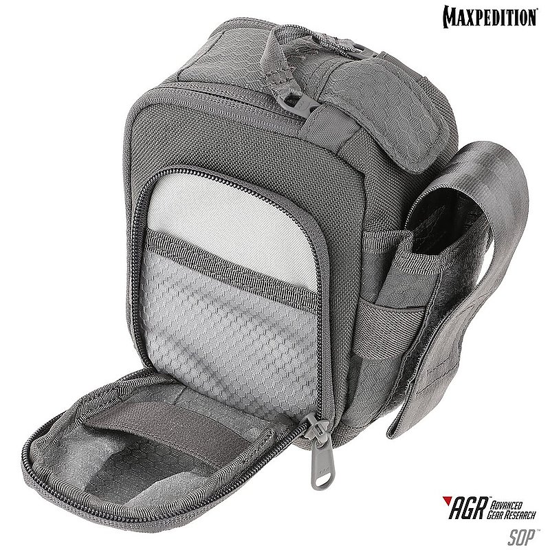 MAXPEDITION AGR進化者 SOP 灰色 側開收納包 腰包 工具包 模組包 郵差包 急救包 雜物包