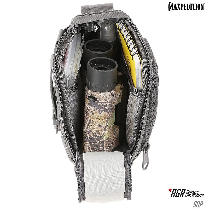 MAXPEDITION AGR進化者 SOP 灰色 側開收納包 腰包 工具包 模組包 郵差包 急救包 雜物包