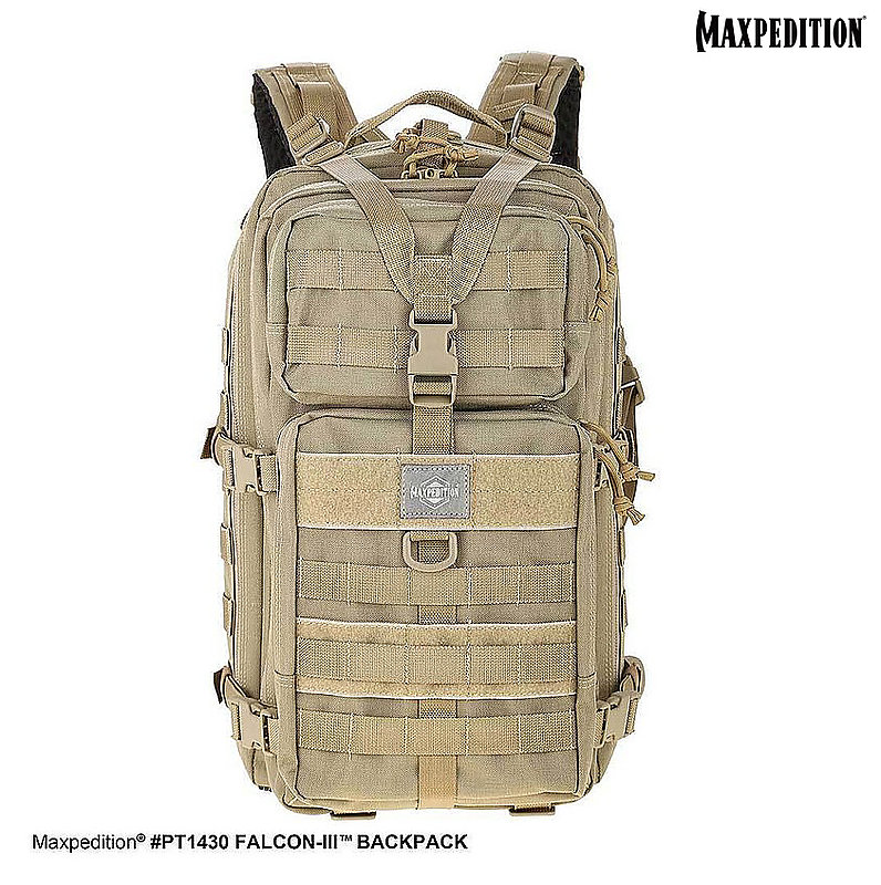 MAXPEDITION TAN狼棕色 Falcon-III 獵隼戰術多功能背包35L