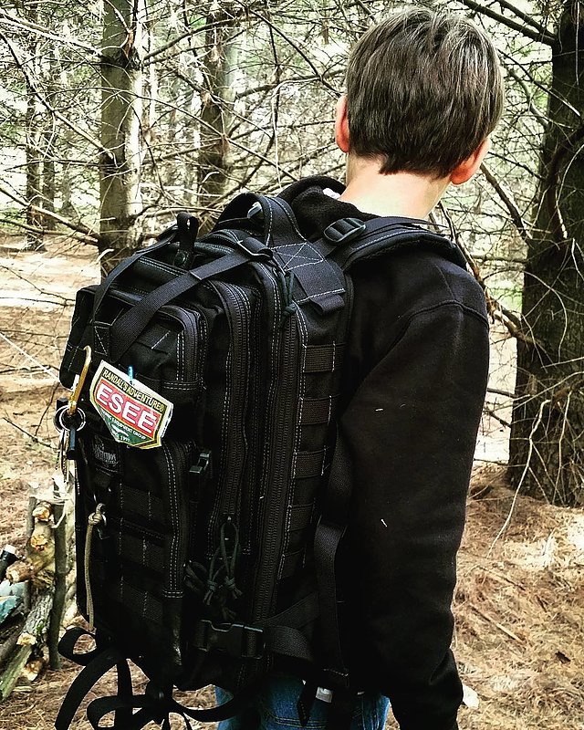 MAXPEDITION 黑色 Falcon-II 獵隼戰術背包 23L