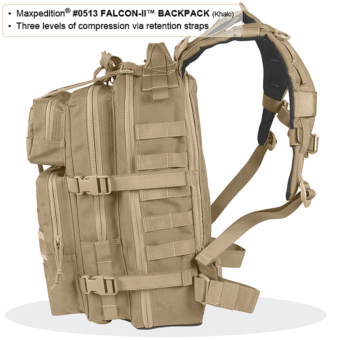 MAXPEDITION 狼棕色 Falcon-II 獵隼戰術背包 23L