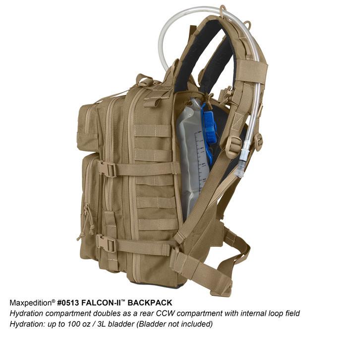 MAXPEDITION 狼棕色 Falcon-II 獵隼戰術背包 23L