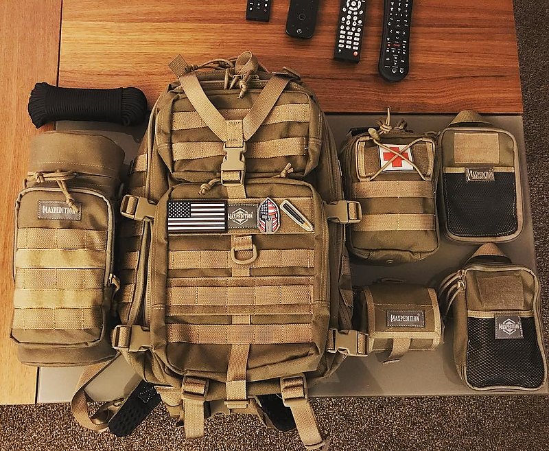 MAXPEDITION 狼棕色 Falcon-II 獵隼戰術背包 23L