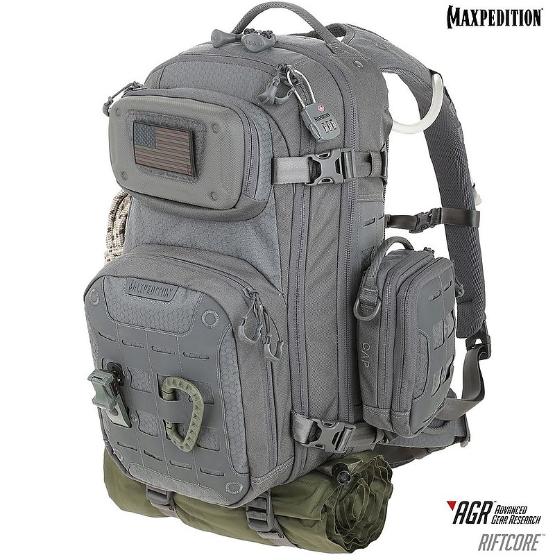 MAXPEDITION AGR 灰色 Riftcore™ CCW 進化者戰術雙肩背包 23L