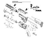 點一下即可放大預覽 -- KWA/KSC VM4 浪人RONIN 6 PDW(AEG2.5) 爆炸圖